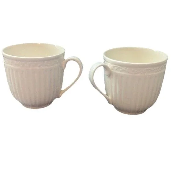 Lot of 2 Mikasa Italian Countryside ~ Cup & Saucer Set with two soup bowls DD900 - Picture 4 of 16